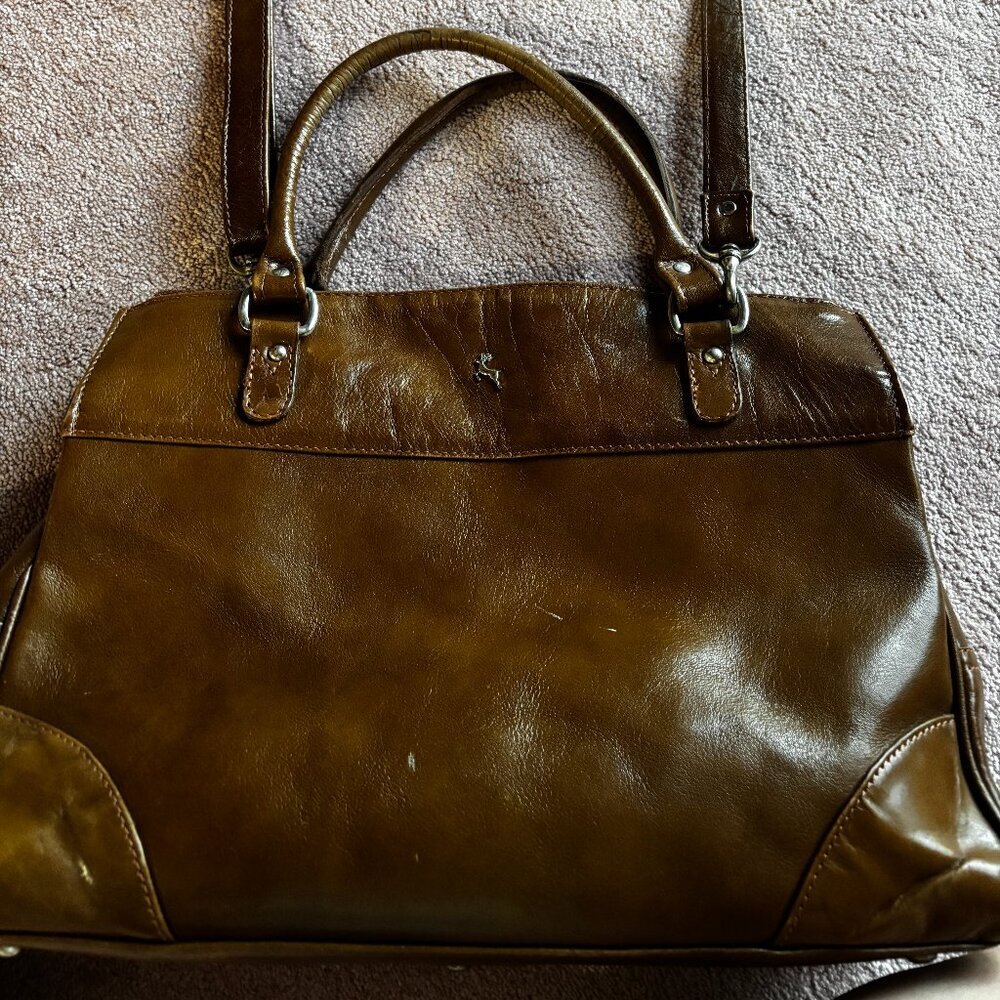 Ashwood Purse Satchel Tote Shoulder Leather Bag Womens Brown Adjustable